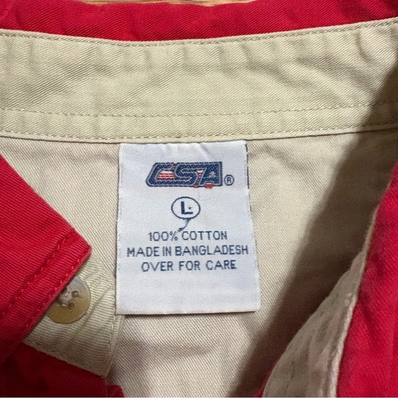 VTG Cleveland Indians Shirt Large - Picture 3 of 7